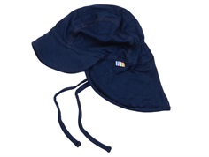 Joha sun hat dark blue cotton